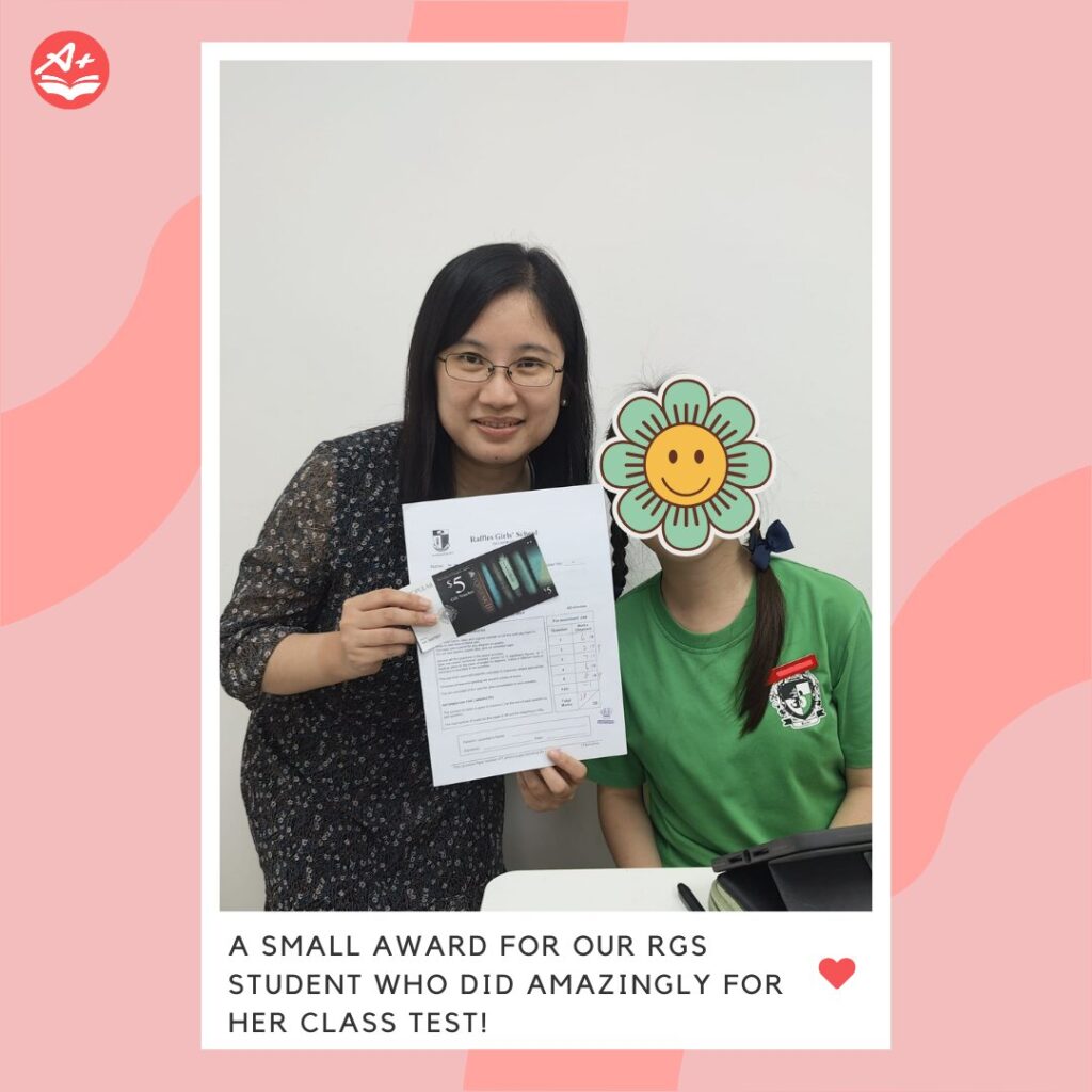 Sample of an RGS student being recognised for academic progress at Future Academy